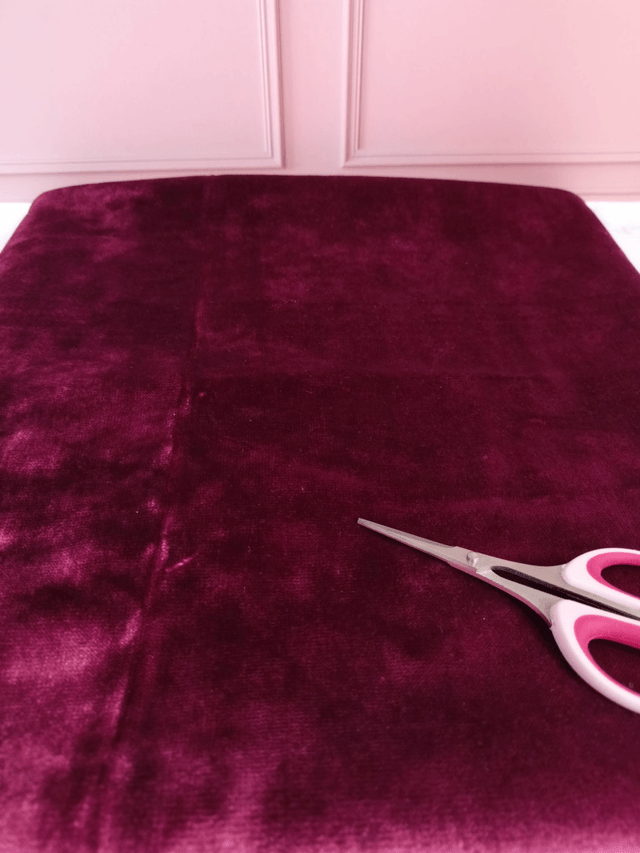 Velours bordeaux